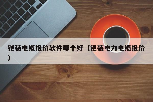 铠装电缆报价软件哪个好（铠装电力电缆报价）